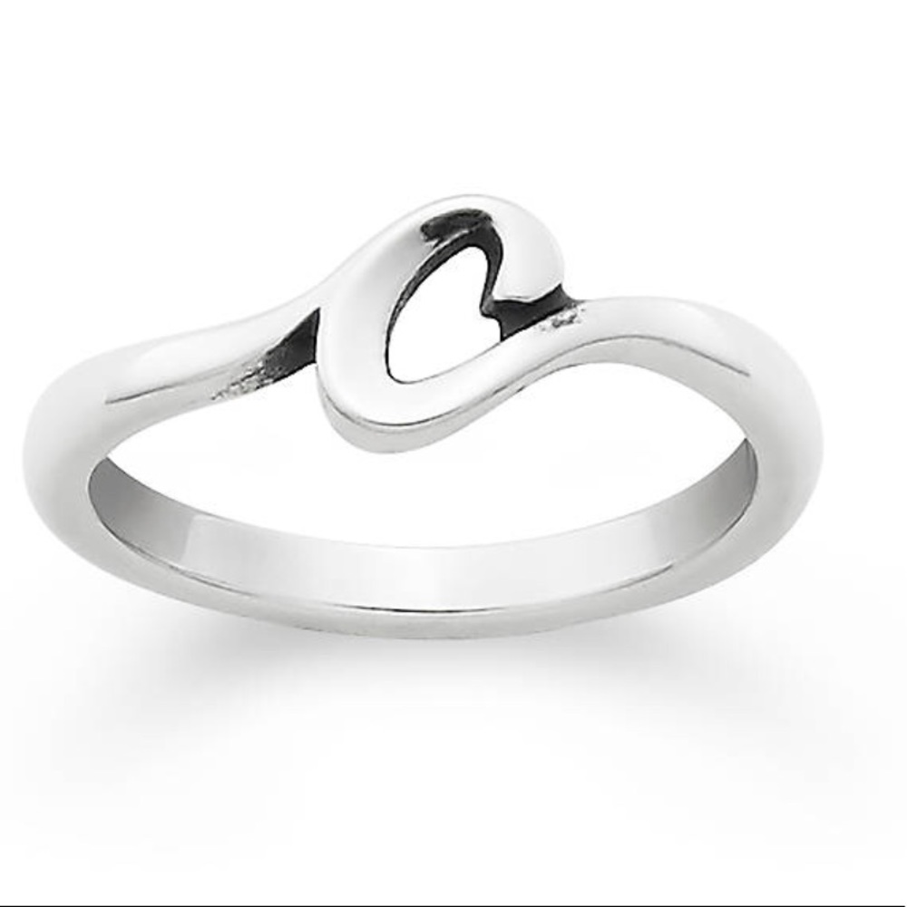 James Avery Script C Ring